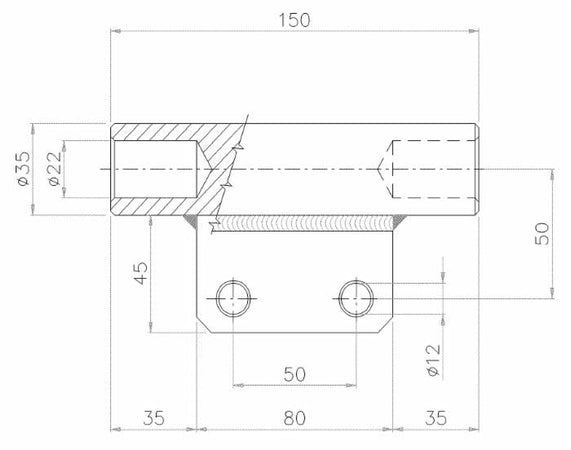 Manicotto catena stabilizzatrice adattabile Fiat 4951032 confezione da 2 pezzi