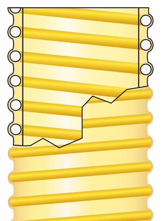 Tubo spiralato ø 80