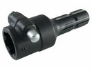 Riduzione per presa di forza con profilo esterno 1" 3/8 e profilo interno 1" 3/4 con pulsante Confezione da 1pz