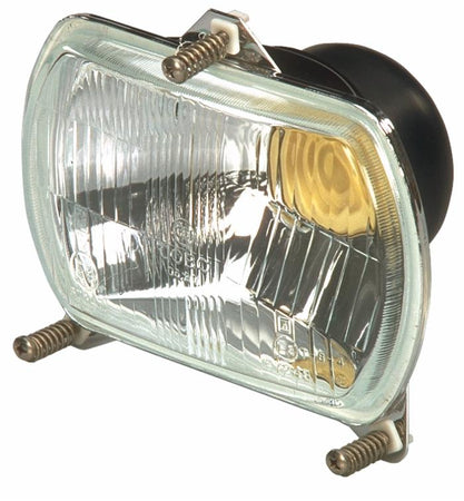 Proiettore asimmetrico 120x110mm a 3 attacchi