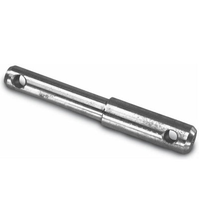 Perno doppio a saldare corpo ø 22-28mm e fori ø 12mm