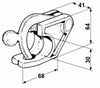 Chiusura a blocco leggera Ø 30mm