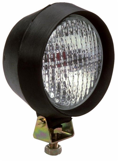 Faro da lavoro alogeno rotondo Ø 124mm ad ampio raggio 55-70W senza lampadina