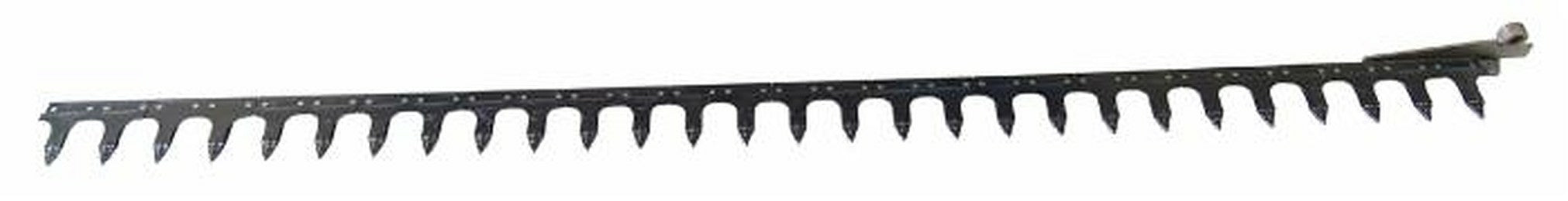 Dentiera 14 denti con testa tranciata lunghezza 2,05 mt adattabile a Gaspardo FB940