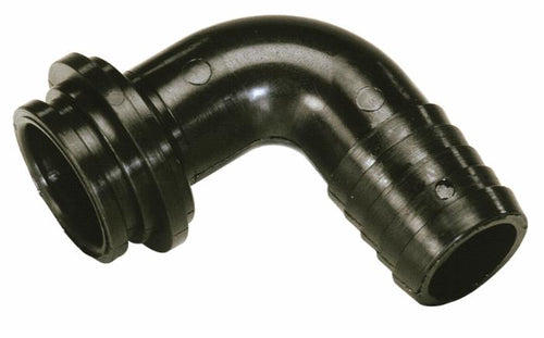 Raccordo portagomma curvo Ø 25 per girello G11/4 confezione da 3 pezzi