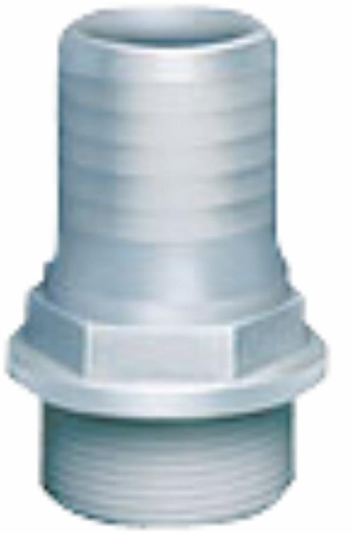 Raccordo portagomma dritto in nylon filetto maschio G11/4 confezione da 5 pezzi