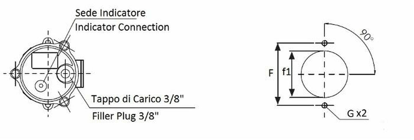 Filtro semi immerso da 1" filtrzione 30µ lunghezza 151mm