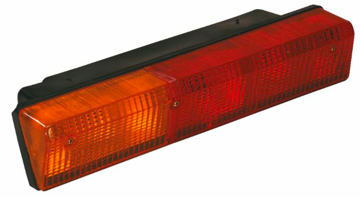 Fanale posteriore alogeno sx 305x62mm confezione da 2 pezzi