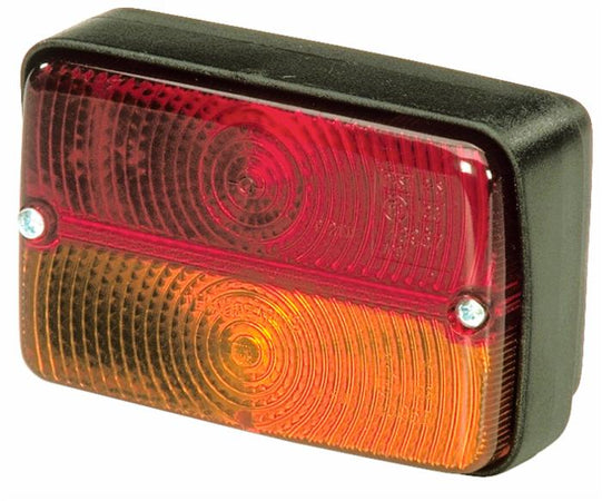 Fanale posteriore alogeno dx-sx 120x80mm confezione da 2 pezzi