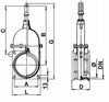 Saracinesca 6 doppia flangia