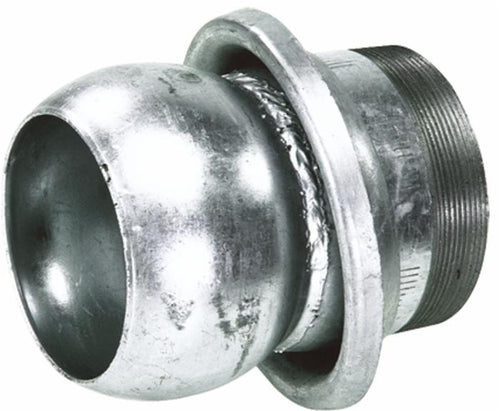 Sfera e anello zincati Ama con tronchetto filettato maschio  ø 100mm per impianti di irrigazione