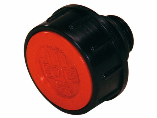 Tappo serbatoio in plastica da M1”1/4 con doppio sfiato