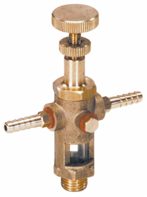 Oliatore contagocce doppio con filetto passo 1/4