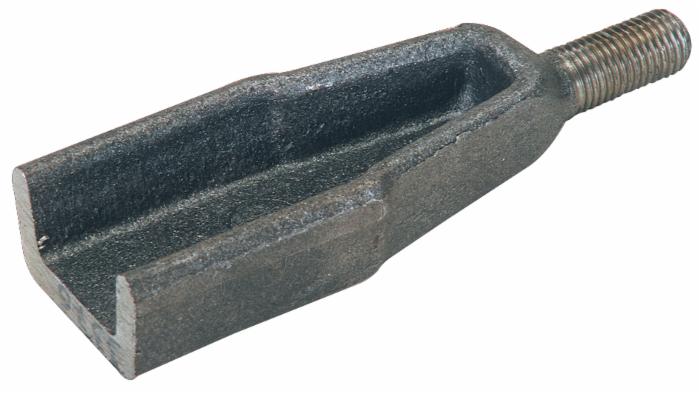 Supporto piantone lungo Ama maschio con filetto M20