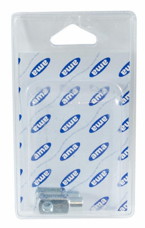 Forcella con foro filettato 8ma,blister da 2 pezzi