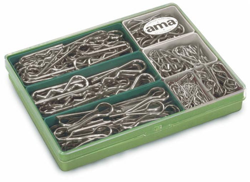 Assortimento coppiglie da 330 pezzi