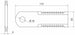 Coltello triciapaglia lunghezza 173mm larghezza 50mm