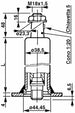 Colonnetta per idroguida lunghezza 758mm