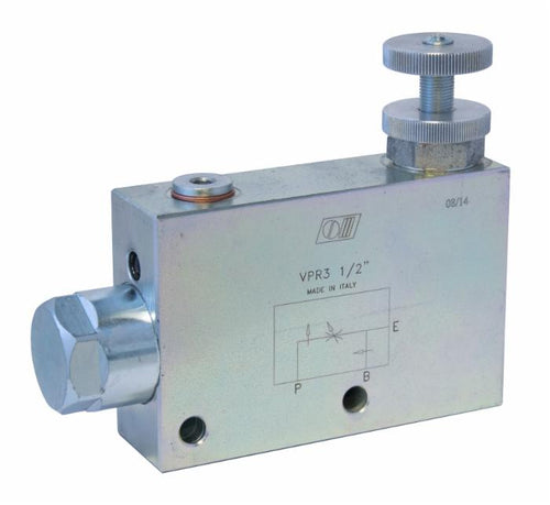 Valvola prioritaria regolabile da 3/8