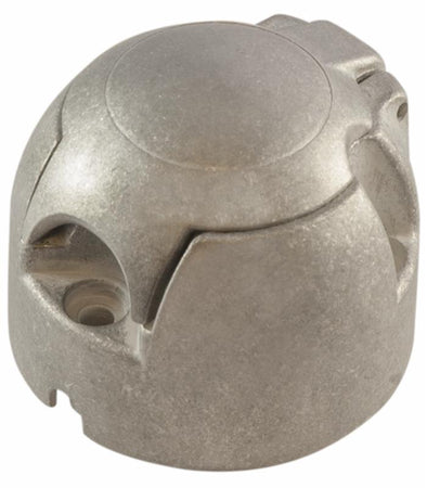 Presa 7 poli 12v in alluminio