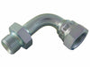 Adattatore maschio/femmina 90° da 3/8. Confezione da 2pz