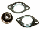 Supporto flangia SBPFL 203 cuscinetto Ø 17mm - 2pz