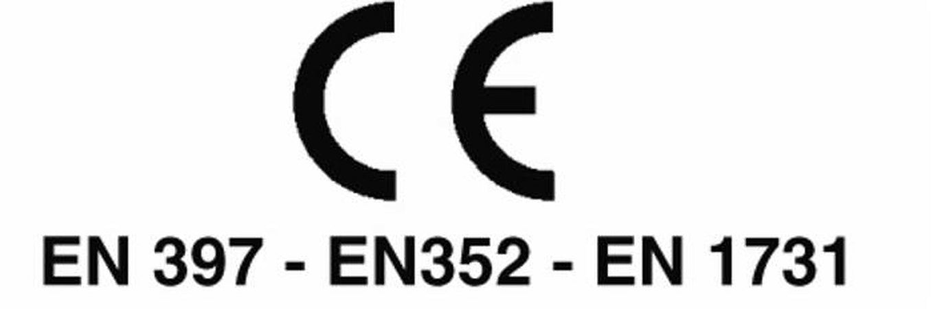 Elmetto protettivo con visiera a rete e cuffie antirumore