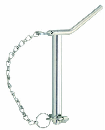 Perno con maniglia,spina e catena ø 22x130mm confezione da 2 pezzi