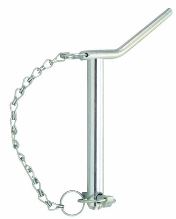 Perno con maniglia,spina e catena ø 25x130mm confezione da 2 pezzi