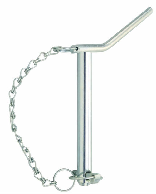 Perno con maniglia,spina e catena ø 19x130mm confezione da 2 pezzi