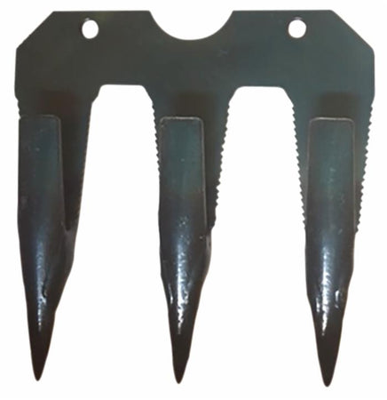 Dente triplo originale Bcs modello Gribaldi & Salvia Duplex adattabile 59027859 e 59028932
