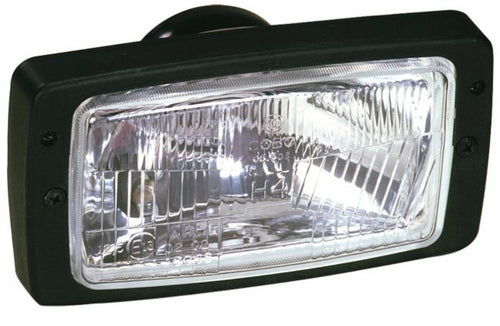 Proiettore anteriore 184x102mm con cornice e 3 funzioni luce