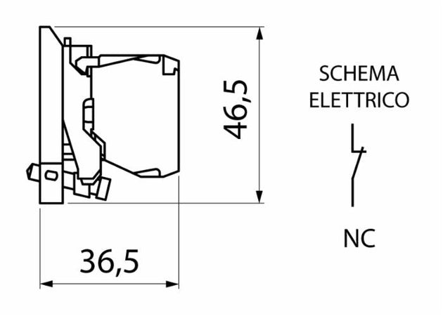 Pulsante arresto di emergenza
