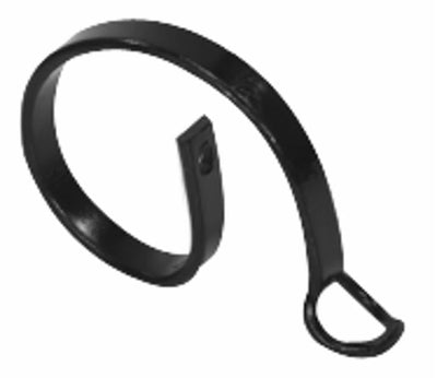 Rinforzo molla flex con occhio 45x10mm