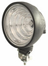 Faro da lavoro alogeno rotondo Ø 80mm ad ampio raggio 50W lampadina PGJ13 inclusa
