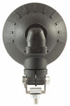 Faro da lavoro alogeno rotondo Ø 80mm ad ampio raggio 50W lampadina PGJ13 inclusa