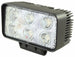 Faro da lavoro 6 LED Epistar rettangolare ad ampio raggio 60° 18W IP68