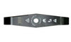 Disco decespugliatore per arbusti a 2 denti 305mm