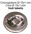Convogliatore acciaio ø15x1 cieco