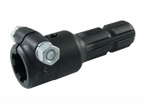 Riduzione per presa di forza con profilo esterno con profilo esterno 13/8 Z21 con bullone bonificata Confezione da 1pz