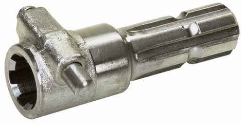 Riduzione per presa di forza con pulsante profilo esterno ed interno 13/4 e lunghezza 175mm