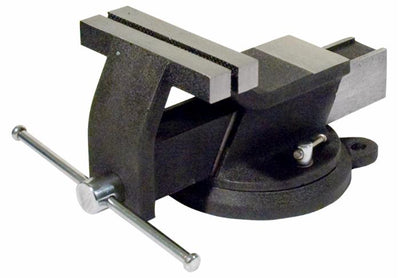 Morsa da banco in acciaio con base girevole 150mm