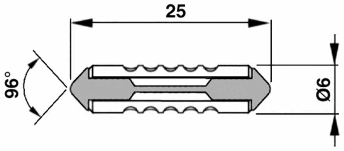 Assortimento fusibili siluro da 75 pezzi
