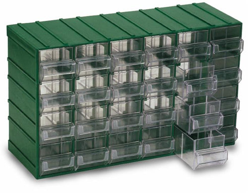 Cassettiera 382x230x148 con 24 cassetti