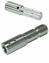 Riduzione per presa di forza bonificata con profilo esterno 13/8 interno 13/4 e lunghezza 160mm