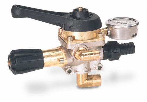 Comando con regolatore in alluminio M170 - portata 150 l/min