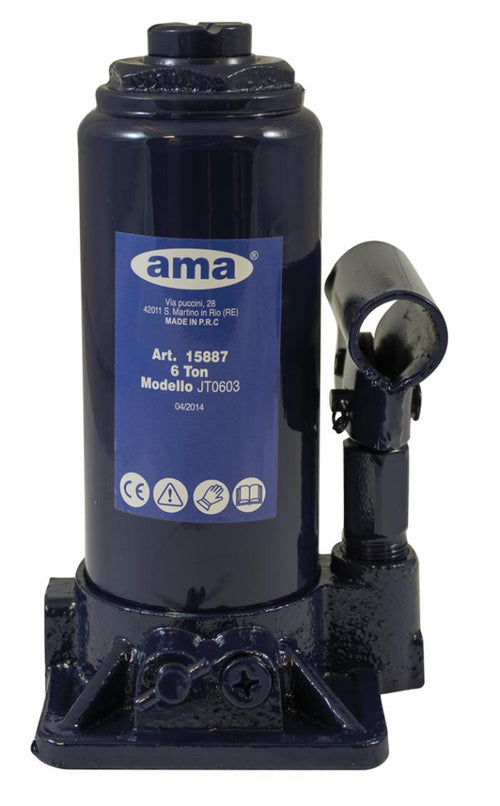Martinetto idraulico da 6t sollevamento 185mm