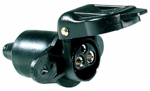 Presa 3 poli con coperchio protettivo