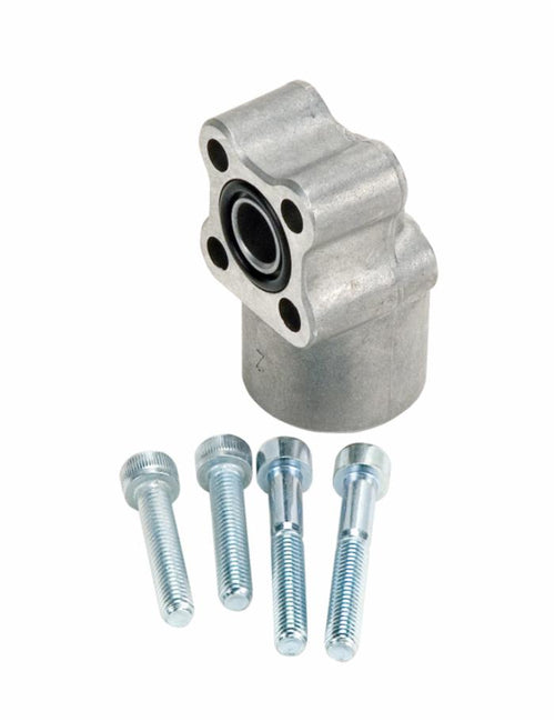 Flangia per  pompa oleodinamica 4 fori 1/2” interasse 30mm