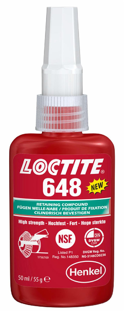 Loctite® 648 fissa boccole/bronzine 50ml